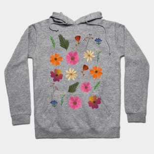 Pressed flowers Hoodie